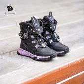 نیم بوت N 014 Ndrops مشکی-یاسی