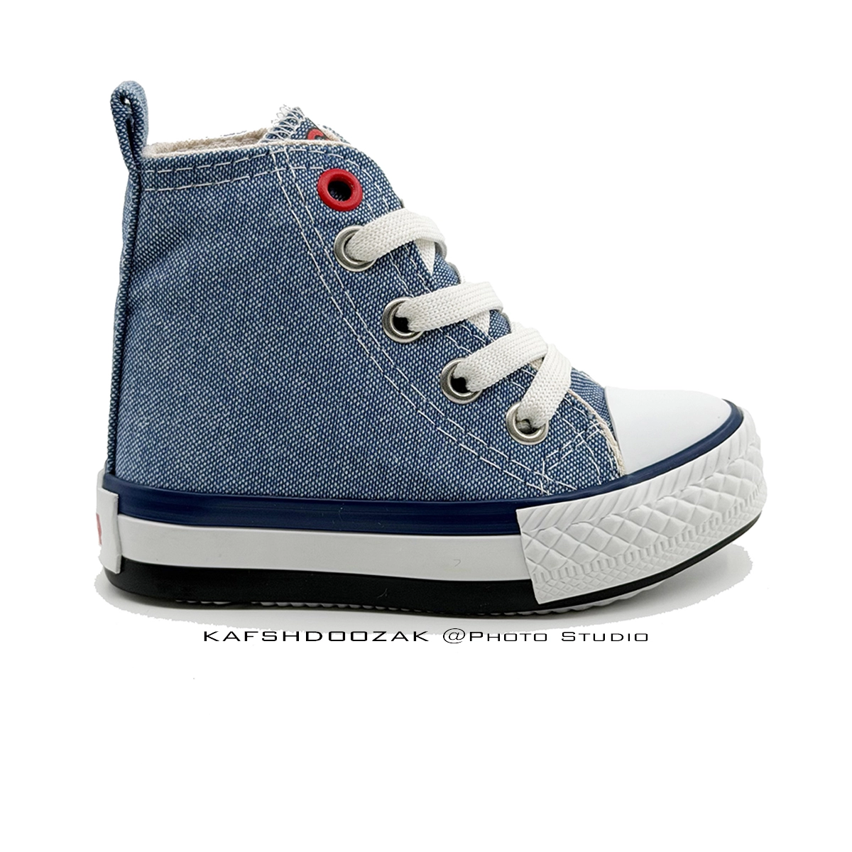 675 Rocky-kafsh-sport-abi-1 کفش نیم بوت بچگانه طرح آل استار لگو آبی | برند Rocky-675| ترکیه - Image 1