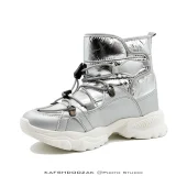 کفش نیم بوت بچگانه شیک ترک نقره ای | برند Vicco-Silver | اورجینال - Image 4