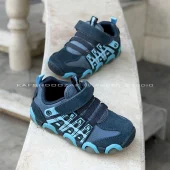 کفش اسپرت پسرانه چراغدار طوسی نرم و راحت |برند BKG مدل ZYQ25719 | اورجینال - Image 2