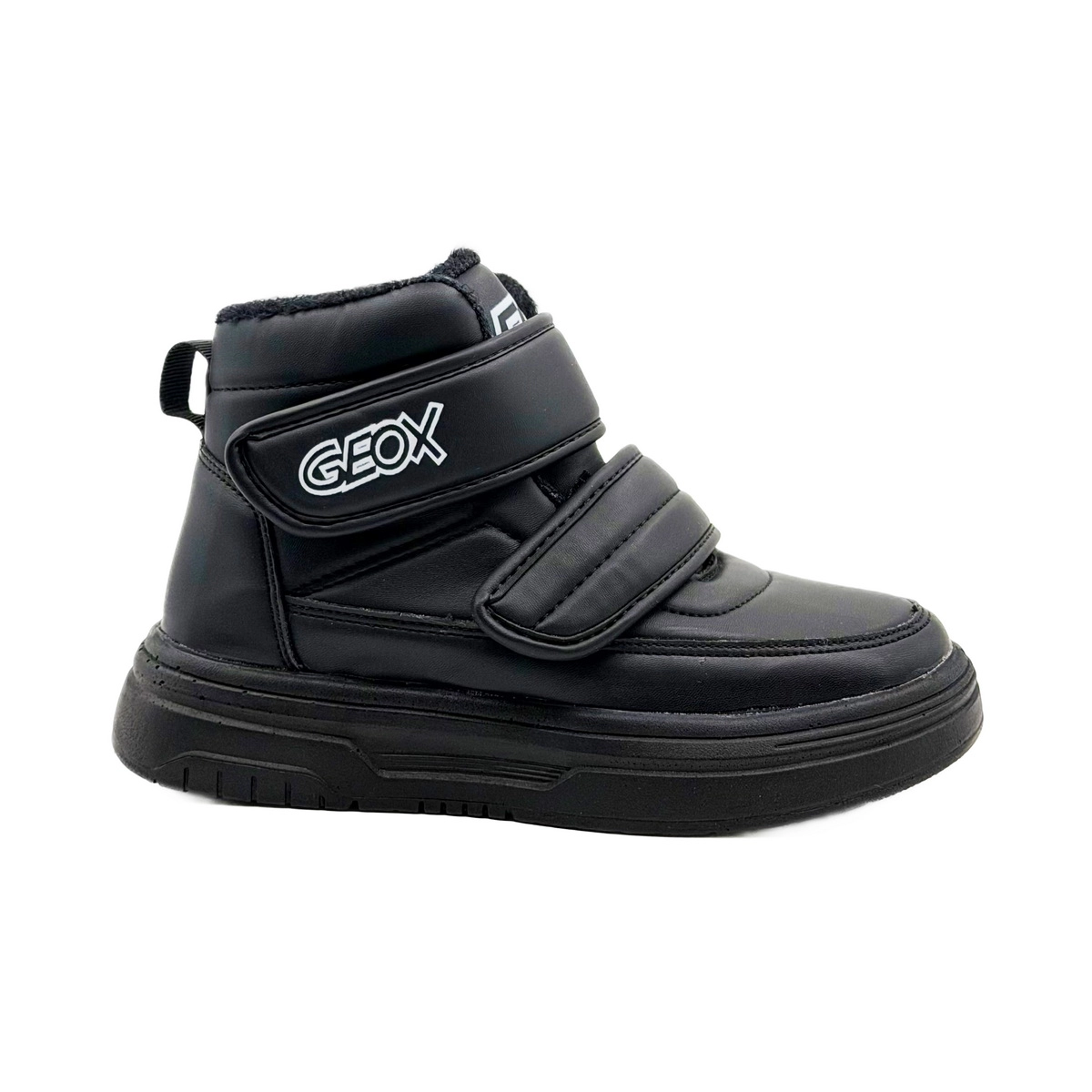 nimbut- sport-girl and boy-chilek-meshki-1 کفش نیم بوت شیک طرح Geox رنگ مشکی - تصویر 1